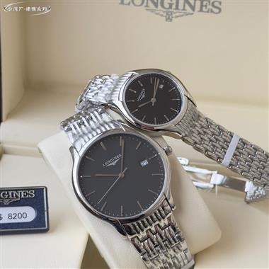 LONGINES    2024新款時尚休閒手錶  尺寸：男39MM 女36MM