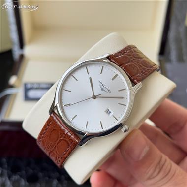 LONGINES    2024新款時尚休閒手錶  尺寸：男39MM 女36MM