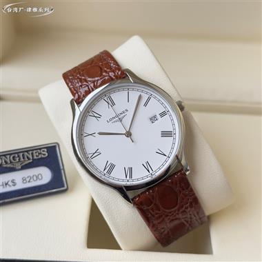 LONGINES    2024新款時尚休閒手錶  尺寸：男39MM 女36MM