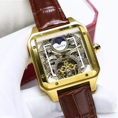 CARTIER    2024新款時尚休閒手錶  尺寸：44MM