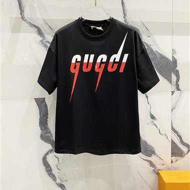 GUCCI   2025春季新款短袖T恤  歐規尺寸偏大