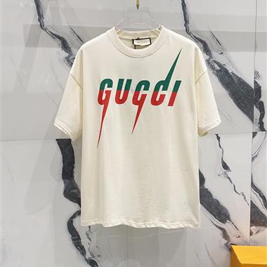 GUCCI   2025春季新款短袖T恤  歐規尺寸偏大