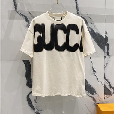 GUCCI   2025春季新款短袖T恤  歐規尺寸偏大