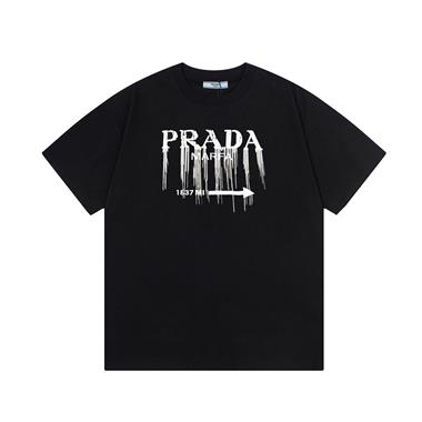 PRADA   2025春季新款短袖T恤  歐規尺寸偏大