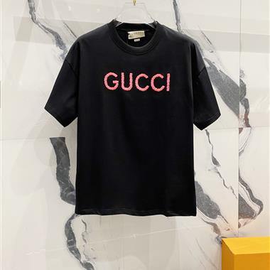 GUCCI   2025春季新款短袖T恤  歐規尺寸偏大