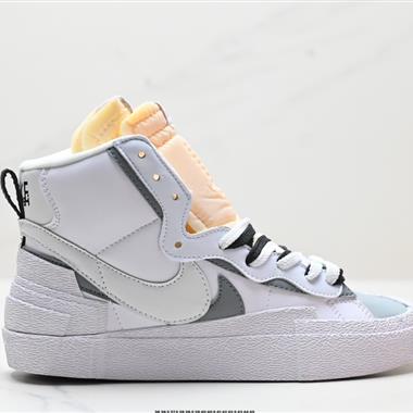 Sacai x Nike Blazer Mid 經典百搭中幫開拓者休閑運動板鞋 