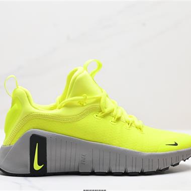 Nike Free Metcon 6 網布 圓頭 系帶 減震防滑 低幫 訓練鞋