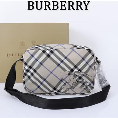 BURBERRY  2025新款男生時尚包包 尺寸：25*12*18CM