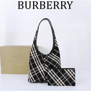 BURBERRY  2025新款女生時尚包包 尺寸：26.5 x 13.5 x 46.5CM