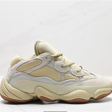 Adidas originals Yeezy 500 Bone White 網布合成革 老爹鞋