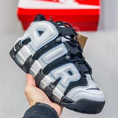 Nike Air More Uptempo '96 皮蓬全掌氣墊運動鞋厚底增高緩震慢跑鞋