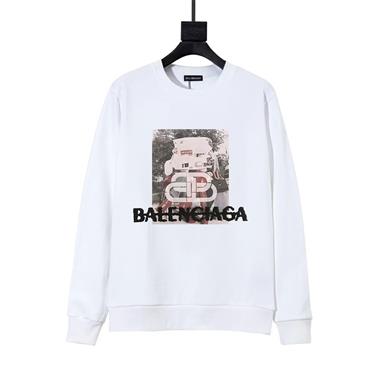 Balenciaga  2024秋冬新款衛衣帽T  尺寸偏大