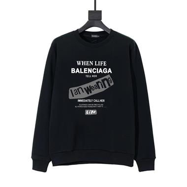 Balenciaga  2024秋冬新款衛衣帽T  尺寸偏大