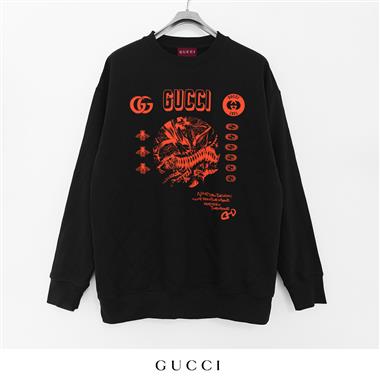 GUCCI  2024秋冬新款衛衣帽T  尺寸偏大