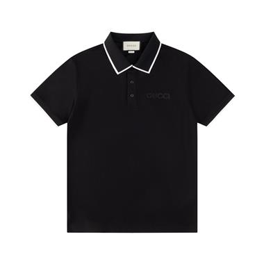 GUCCI   2025春季新款短袖POLO衫