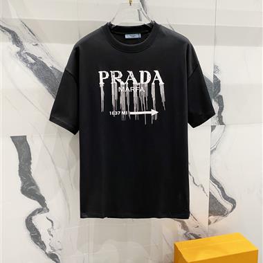 PRADA   2025春季新款短袖T恤  尺寸偏大