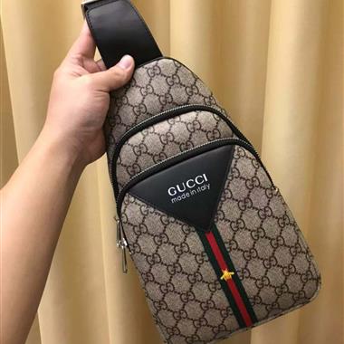 GUCCI  2025新款男生時尚包包  尺寸：32-18-9CM