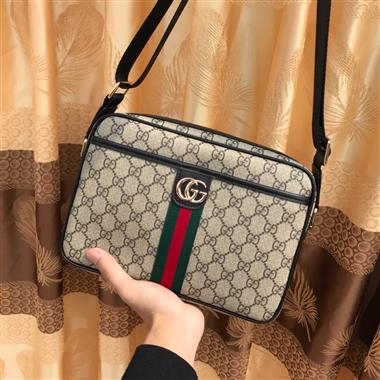 GUCCI  2025新款男生時尚包包  尺寸：29-25-6CM