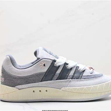 Adidas Adimatic Low 系列低幫復古鯊魚面包鞋運動休閑滑板板鞋 