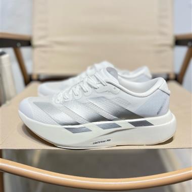 Adidas Adizero Evo SL M馬拉松飛線賈卡輕質透氣休閑運動跑步鞋