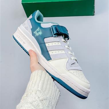 Adidas Forum 84 Low 潮流時尚 舒適耐磨 休閑防滑運動低幫板鞋