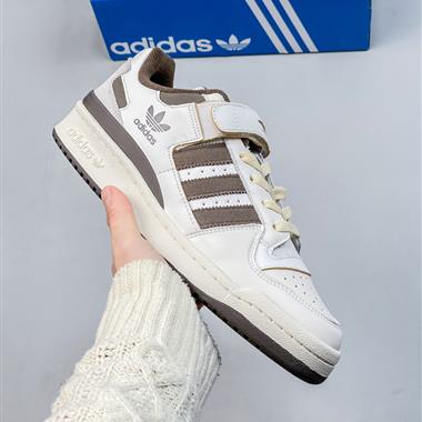 Adidas Forum 84 Low 潮流時尚 舒適耐磨 休閑防滑運動低幫板鞋