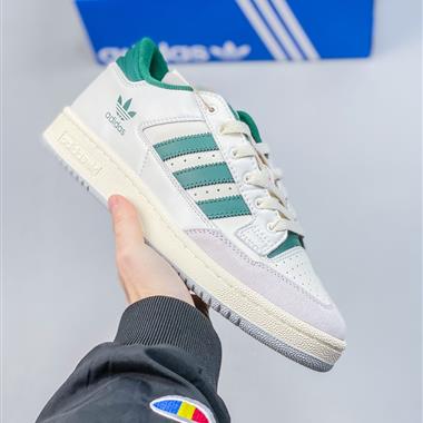 Adidas Forum 84 Low 潮流時尚 舒適耐磨 休閑防滑運動低幫板鞋