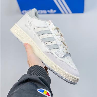 Adidas Forum 84 Low 潮流時尚 舒適耐磨 休閑防滑運動低幫板鞋