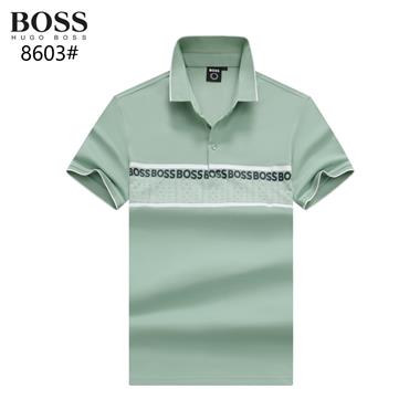 BOSS   2025春夏新款短袖POLO衫