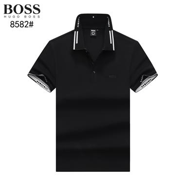 BOSS   2025春夏新款短袖POLO衫