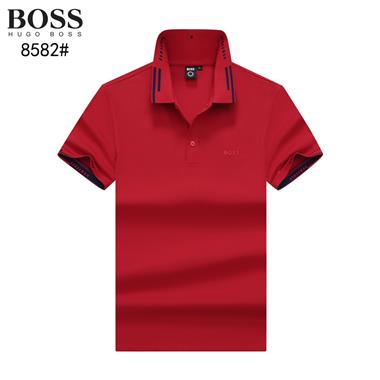 BOSS   2025春夏新款短袖POLO衫