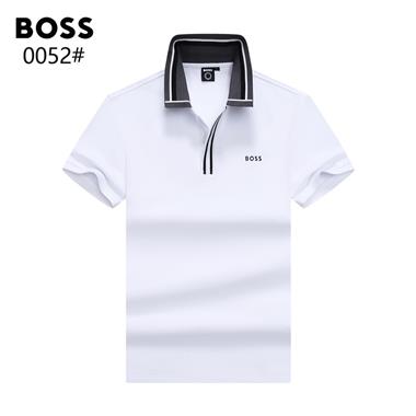 BOSS   2025春夏新款短袖POLO衫