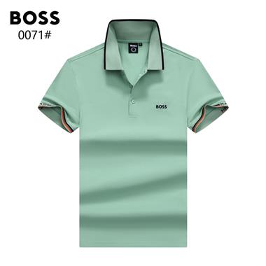 BOSS   2025春夏新款短袖POLO衫