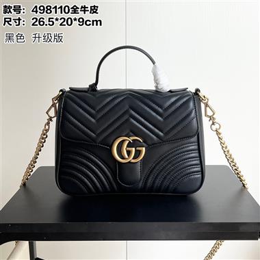 GUCCI  2025新款女生時尚包包 尺寸：26.5*20*9CM