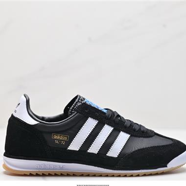 Adidas SL 72 OG三葉草復古休閑跑步鞋休閑運動鞋