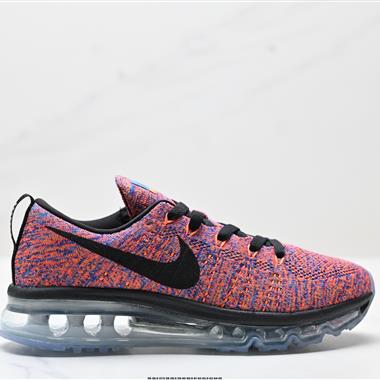 Nike Air Max Flyknit低幫跑步鞋 蒸汽大氣墊百搭休閑運動慢跑鞋