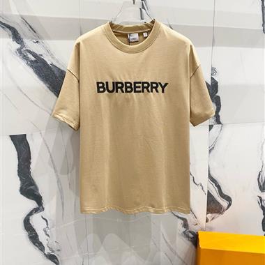 BURBERRY     2025春夏新款短袖T恤