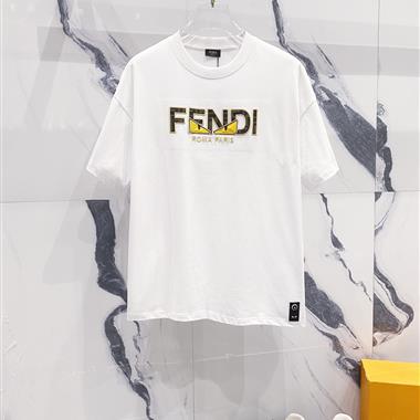 FENDI    2025春夏新款短袖T恤