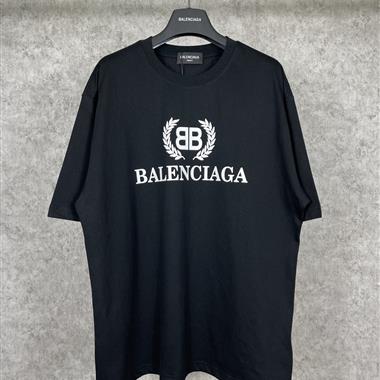 Balenciaga   2025春夏新款短袖T恤  尺寸偏大