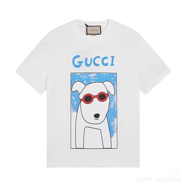 GUCCI   2025春夏新款短袖T恤