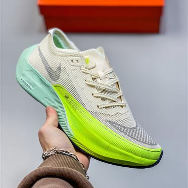 Nike ZoomX Vaporfly NEXT％ 2 馬拉松針織面透氣運動跑鞋 