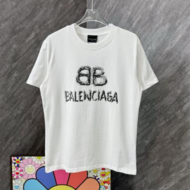 Balenciaga   2025春夏新款短袖T恤