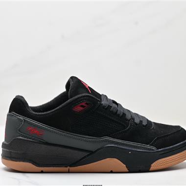 Who Decides War x Nike Jordan FLIGHT COURT ATE 搭防滑耐磨低幫復古籃球鞋