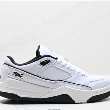 Who Decides War x Nike Jordan FLIGHT COURT ATE 搭防滑耐磨低幫復古籃球鞋