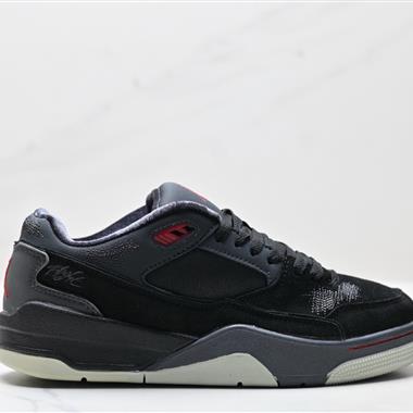 Who Decides War x Nike Jordan FLIGHT COURT ATE 搭防滑耐磨低幫復古籃球鞋