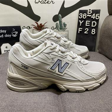 New Balance 新百倫U740系列 拼接網眼透氣運動鞋休閑跑步鞋