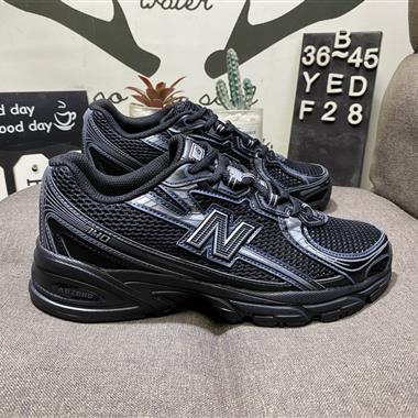 New Balance 新百倫U740系列 拼接網眼透氣運動鞋休閑跑步鞋