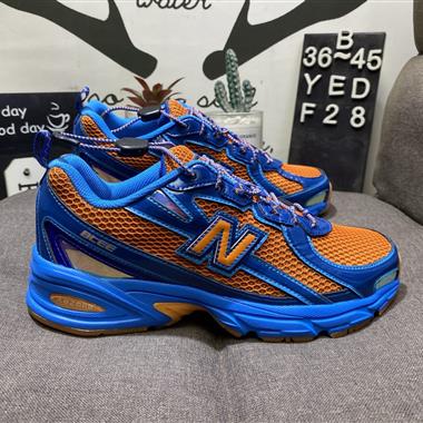New Balance 新百倫U740系列 拼接網眼透氣運動鞋休閑跑步鞋