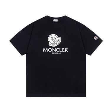 MONCLER   2025夏季新款短袖T恤  尺寸偏大 