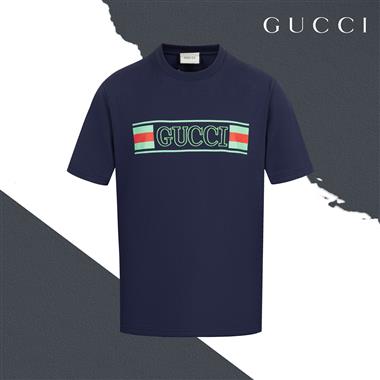 GUCCI  2025夏季新款短袖T恤  尺寸偏大